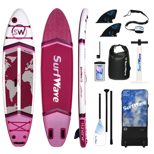 1pc, Surfboard, Inflatable Vertical Paddle 11 Inches X34 Inches X6 Inches